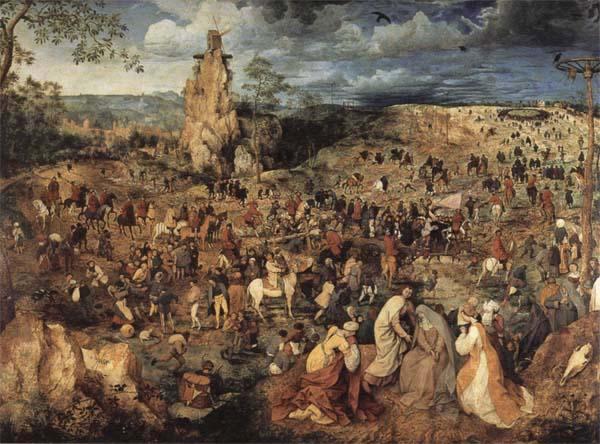 Pieter Bruegel Christ Carring the Cross France oil painting art